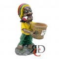 JAMAICAN MAN ASHTRAY 18" LARGE 1CT